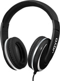 Over Ear Headphones Wired Studio Headphones with 1/4 to 3.5mm Jack for Guitar Amplifier Keyboard Recording Podcast DJ