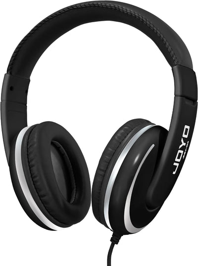 Over Ear Headphones Wired Studio Headphones with 1/4 to 3.5mm Jack for Guitar Amplifier Keyboard Recording Podcast DJ
