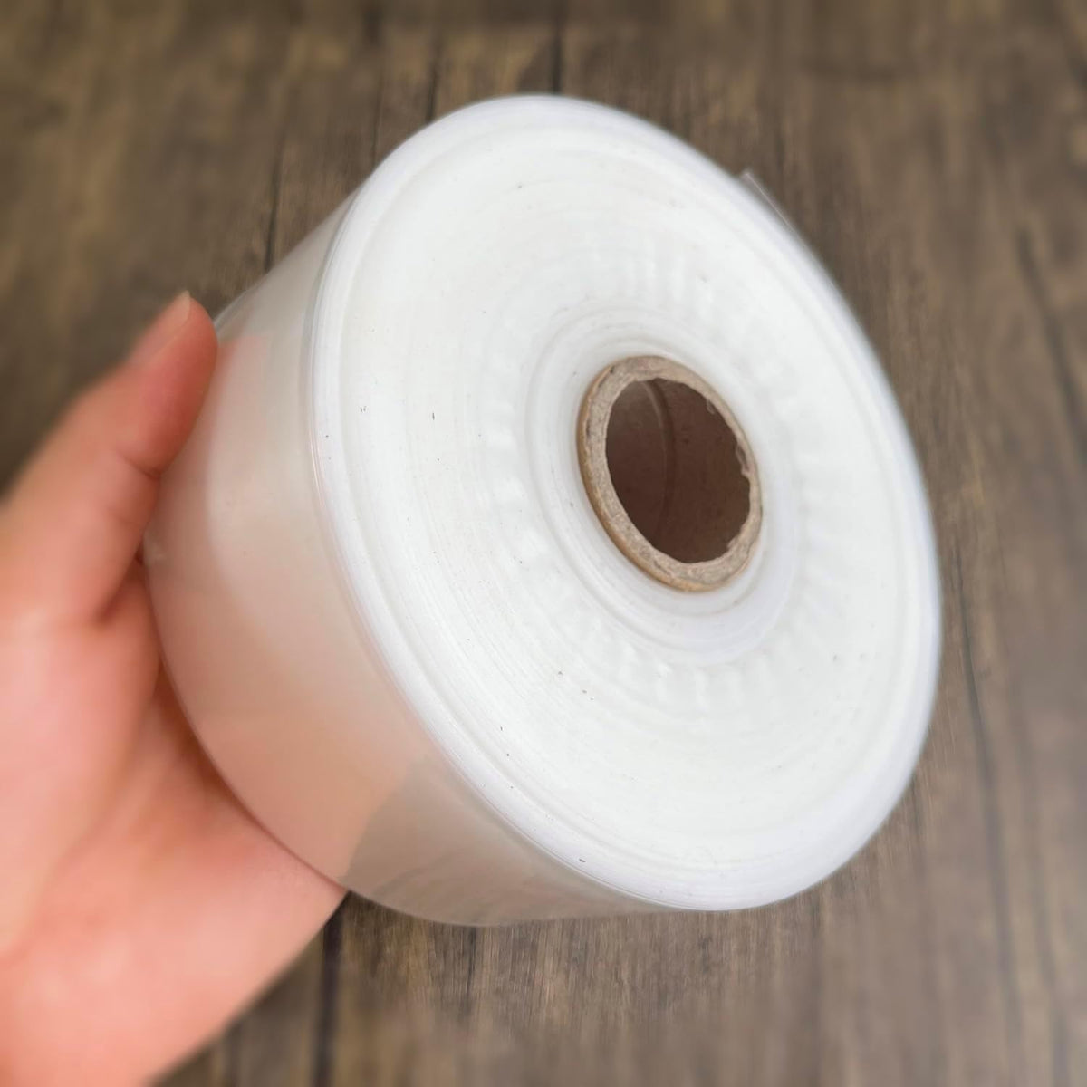 Poly Tubing Roll 2mil 2.4 inches×550 Feet,4/5/8/10cm Available,Food Grade LDPE Resin for Custom Length Packaging