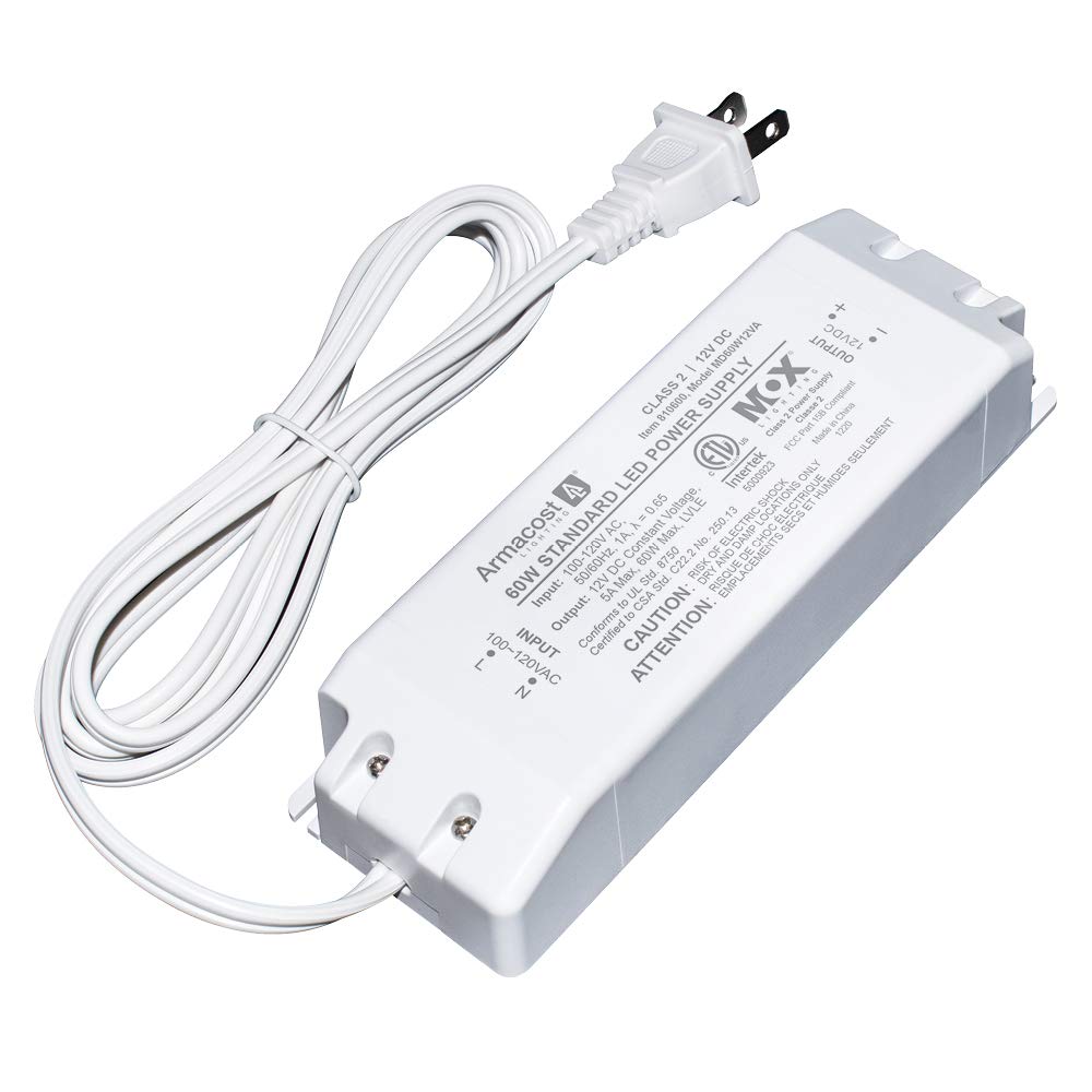 810600 12 Volt LED Power Supply, White