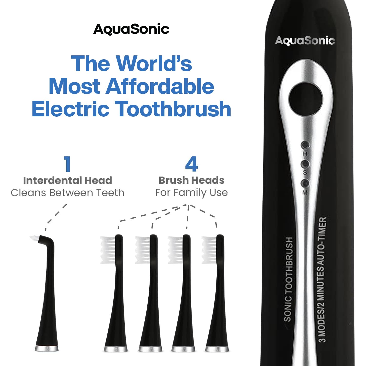 Home Dental Center Rechargeable Power Toothbrush & Smart Water Flosser - Complete Family Oral Care System - 10