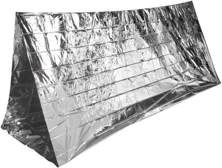 Blanket Tent - Water Proof & Thermal Reflective Survival Shelter for Camping, Hiking & Outdoor Rescue, Reusable Cold