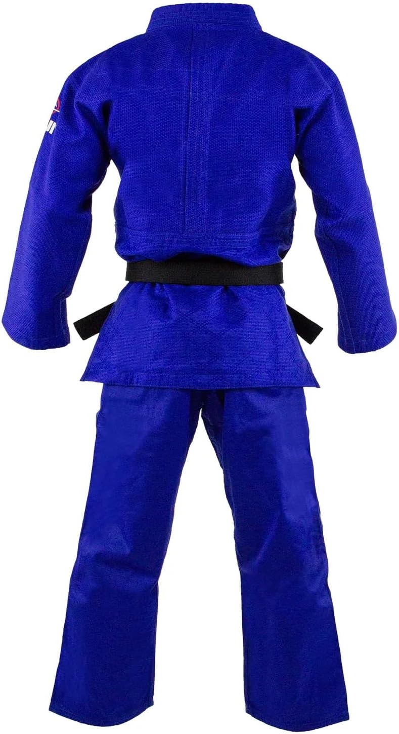 USA Judo Single Weave Judo Gi Uniform - Kids & Adults Cotton Training Gi for Judo and Karate