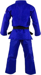 USA Judo Single Weave Judo Gi Uniform - Kids & Adults Cotton Training Gi for Judo and Karate