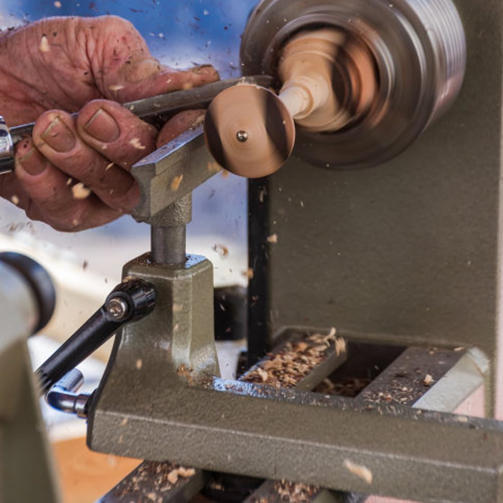 Wood Lathe Tool Rest Holder Base for Mini Benchtop Lathe, 5/8 Inch Hole Diameter