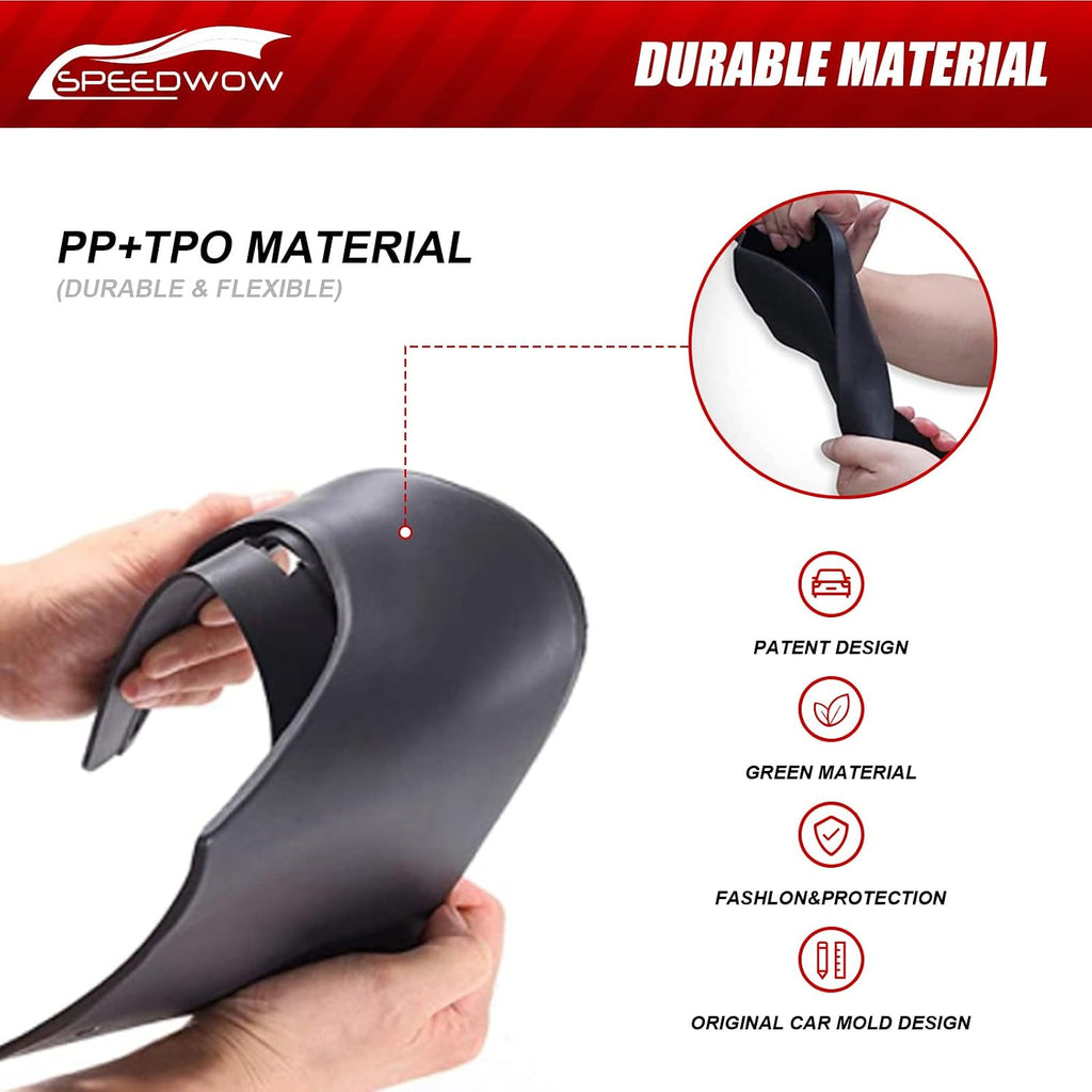 Mud Guards Front and Rear 4Piece Splash Guards Fender Fit for Toyota RAV-4 2019-2022.（No Drilling Required）