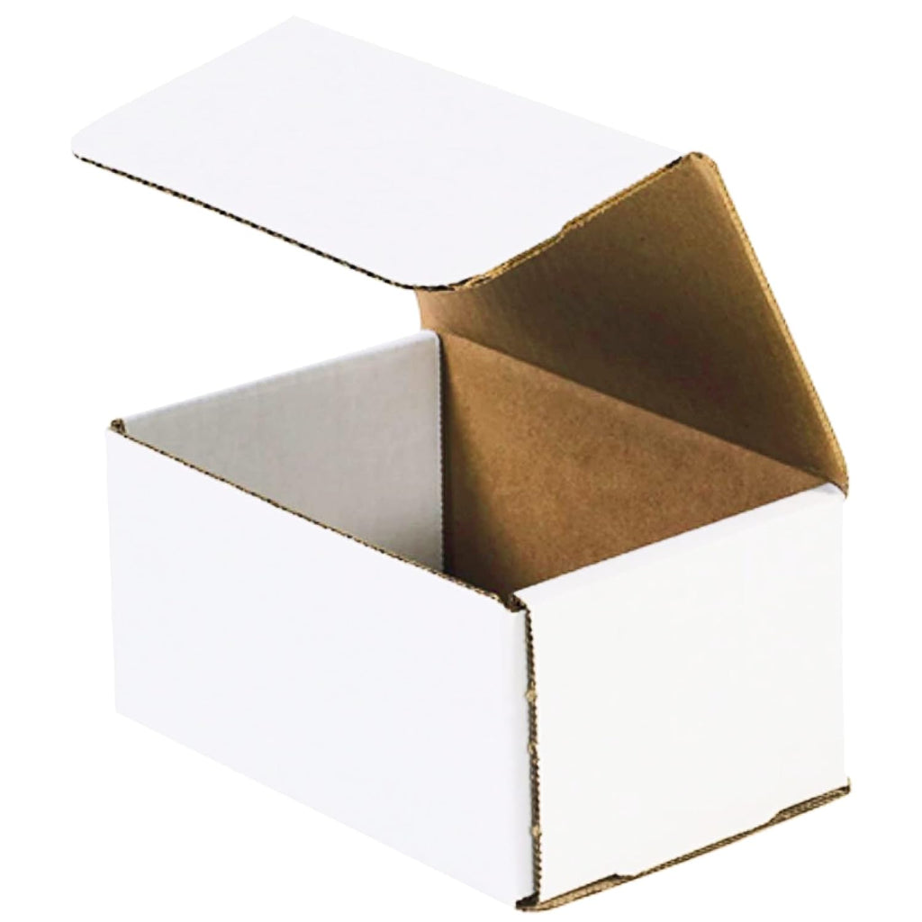 Shipping Boxes Small 6"L x 4"W x 3"H 50-Pack - Corrugated Cardboard Box for Moving, Mailing, Packing, Packaging and
