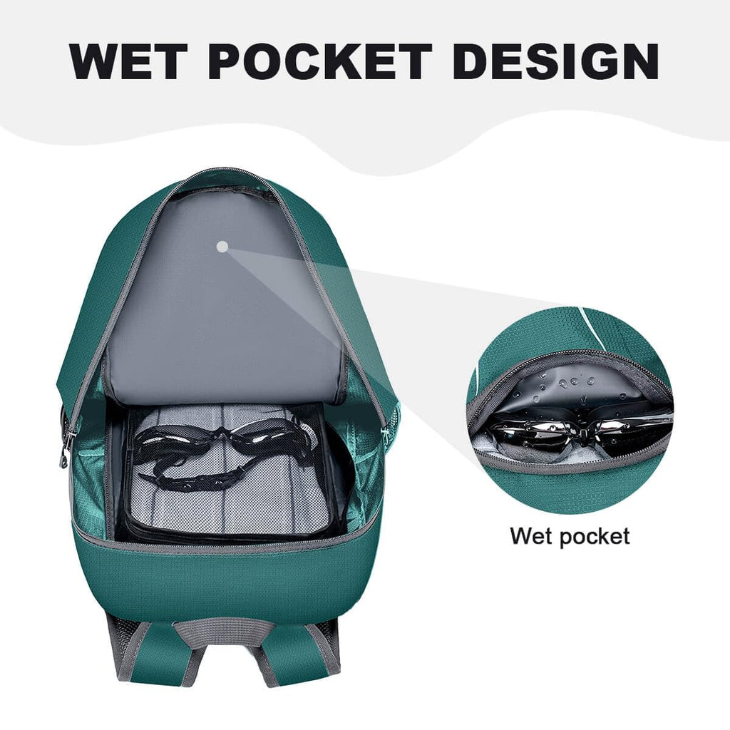 Ultralight Packable Backpack, 35L Water-Resistant Hiking Daypack