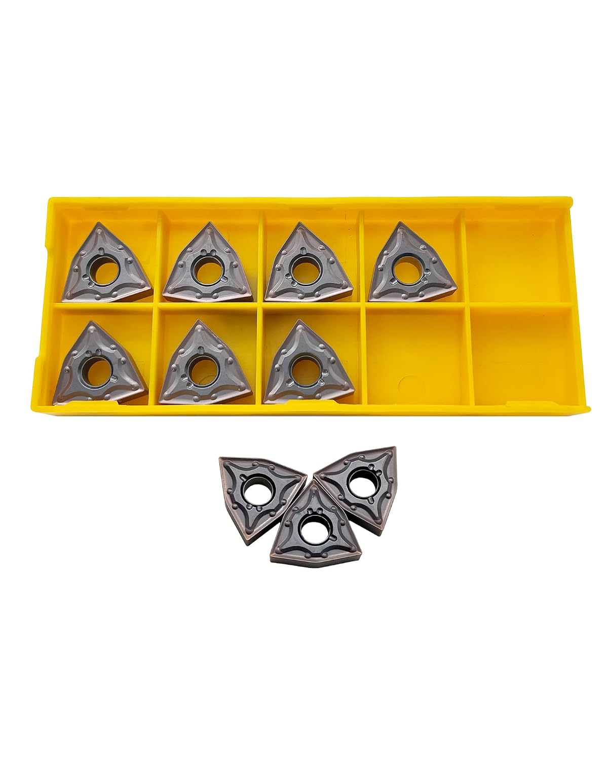 WNMG080404 WNMG080408-MA Purple Coated Lathe Turning Inserts