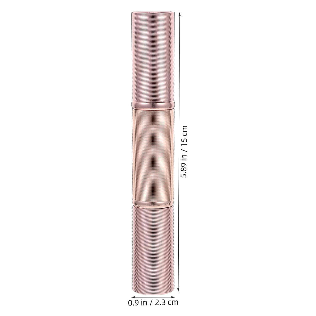 Double Ended Makeup Brush - Retractable Powder & Concealer Blending Brush, Soft Synthetic Dual Ended Foundation Tool