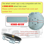 Wheel Center Cap Compatible with 2022-25 Toyota Tundra (Mountain)