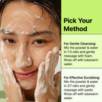 Enzyme Powder Green Tea Face Wash, Daily Exfoliator 3.88 oz.