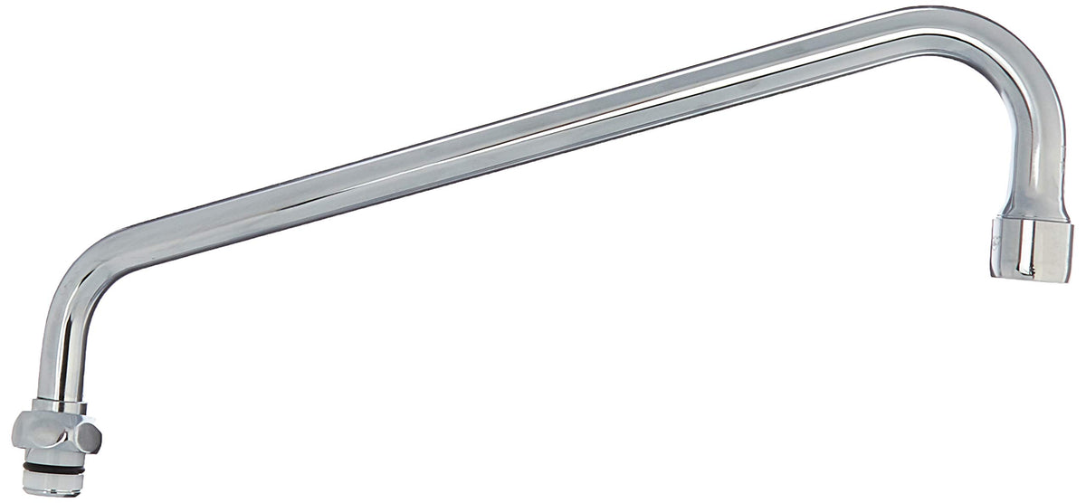 T&S Brass 062X, Swing Nozzle, 12-Inch Chrome, B-PT Stream Regulator Outlet
