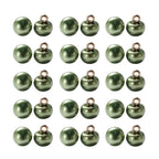 30 Pcs Green Pearl Buttons with Shank for Clothes