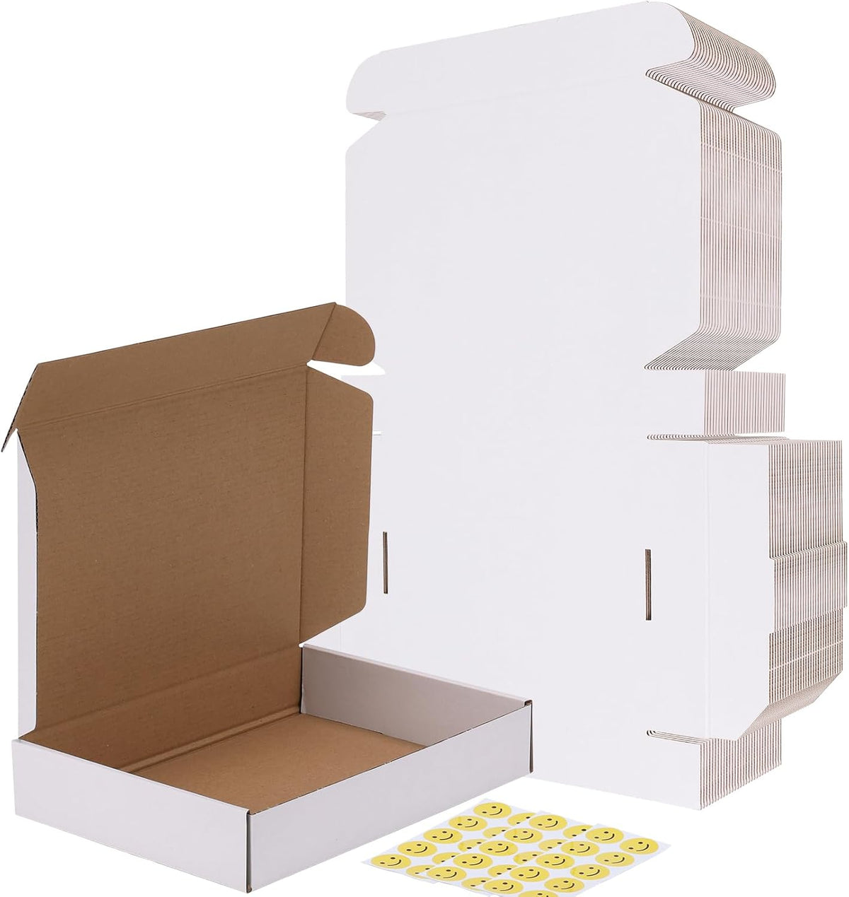 11x8x2 Shipping Boxes Set of 30, Corrugated Cardboard Mailer Box