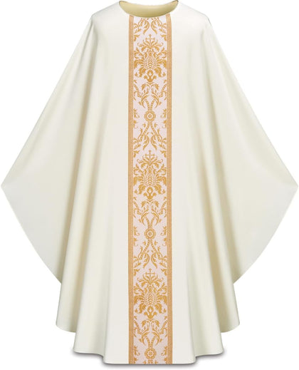 Religious Robe Cosplay Costume Priest Chasuble Church Robe Gown Pastor Priest