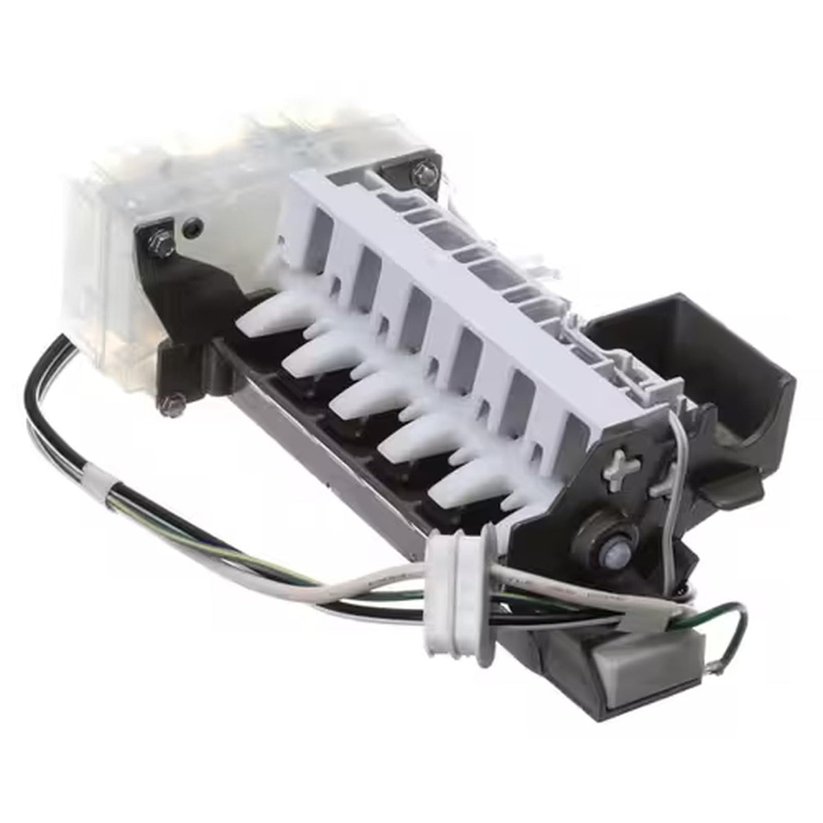 Refrigerator Ice Maker Assembly, Automatic Ice Maker Unit for Freezer, Compatible with Whirlpool Model KFIS29BBMS03, Replacement for Non Working Ice Maker Systems