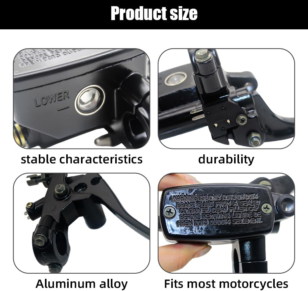 22mm Handlebar Clutch Brake Master Cylinder Lever Compatible With Yamaha