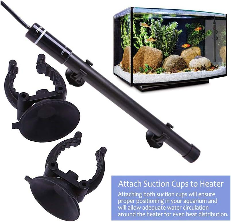 Titanium Alloy 300W Aquarium Heater for Salt and Fresh Water, Digital LED Display Submersible Heater with External