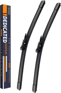 Replacement for Chevrolet Silverado 2008-2013,GMC Sierra 2007-2013 Silent Wipers -FAPIUO Front Windshield Wipers
