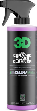 SiO2 Ceramic Glass Cleaner, GLW Series | Water & Rain Repellent | All-Weather Protective Ceramic Glass Cleaner | Safe