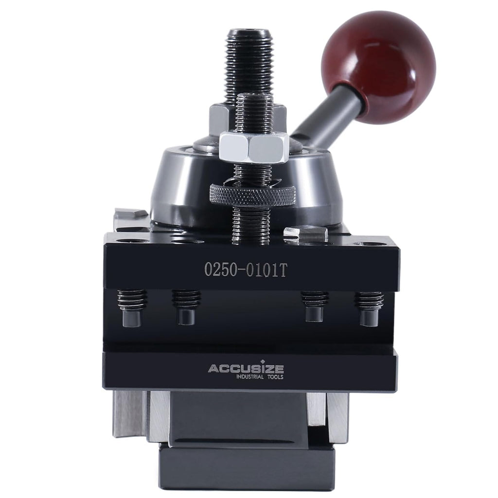 Accusize Quick Change Tool Post Set, AXA, for Lathe Swing 6" - 12"