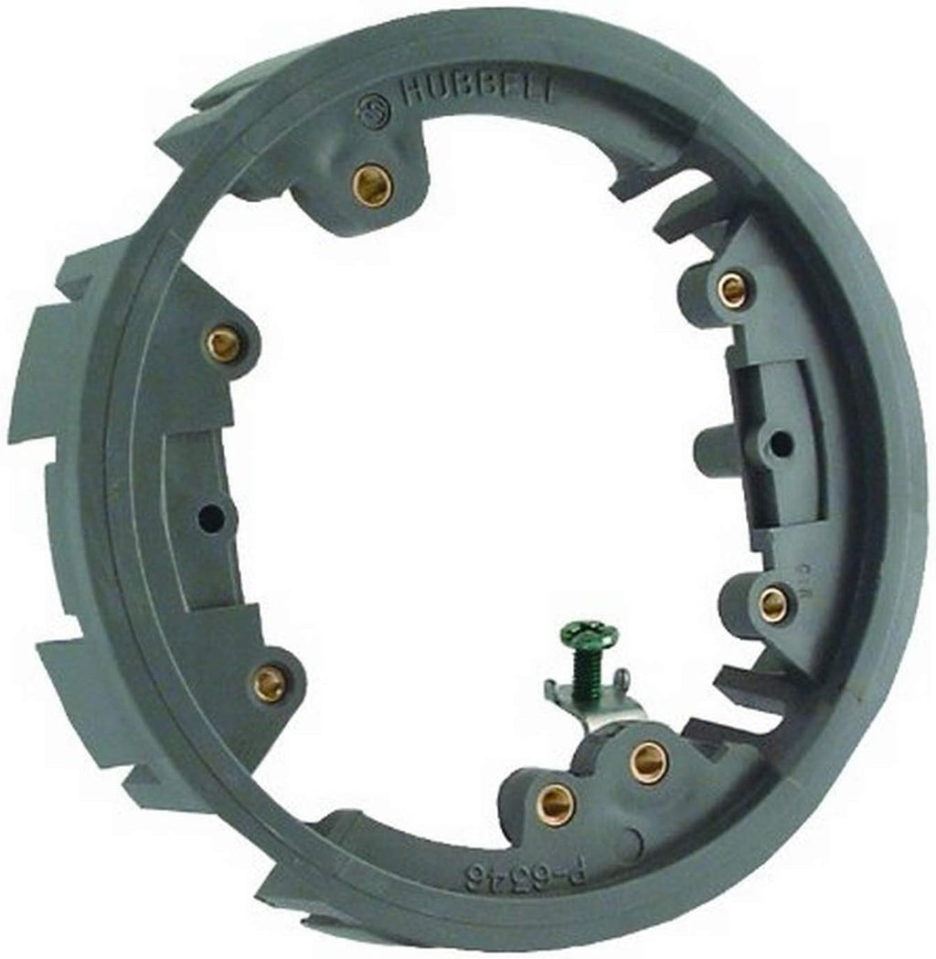 Hubbell-Raco Floor Kit Bundle with Recessed Duplex Receptacle, Adapter Ring and Accessories