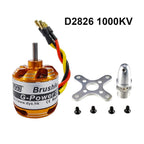 DYS D2826 2200KV/1400KV/1000KV/930KV Brushless Outrunner Motor 2-3S for Multicopter RC Aircraft Fixed-Wing UAV（D2826 1000KV）