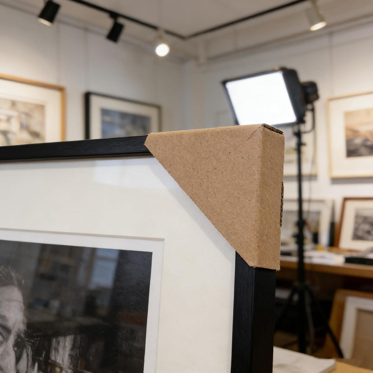 Foldable Cardboard Corner Protectors for Furniture and Wall Art