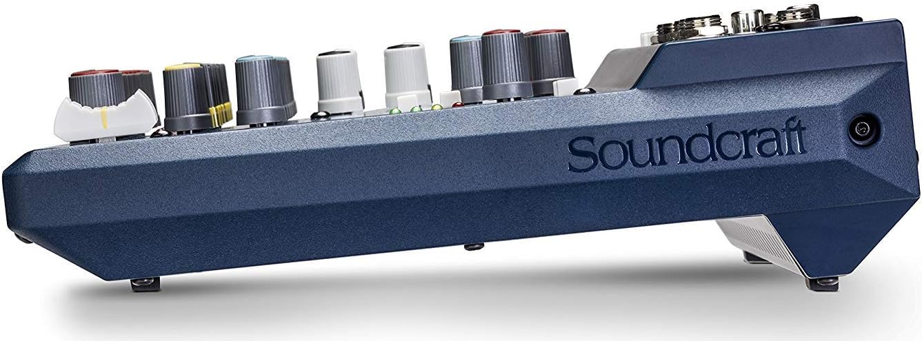 Notepad-12FX Small-format Analog Mixing Console with USB I/O and Lexicon Effects | 12-channel analog mixer with USB