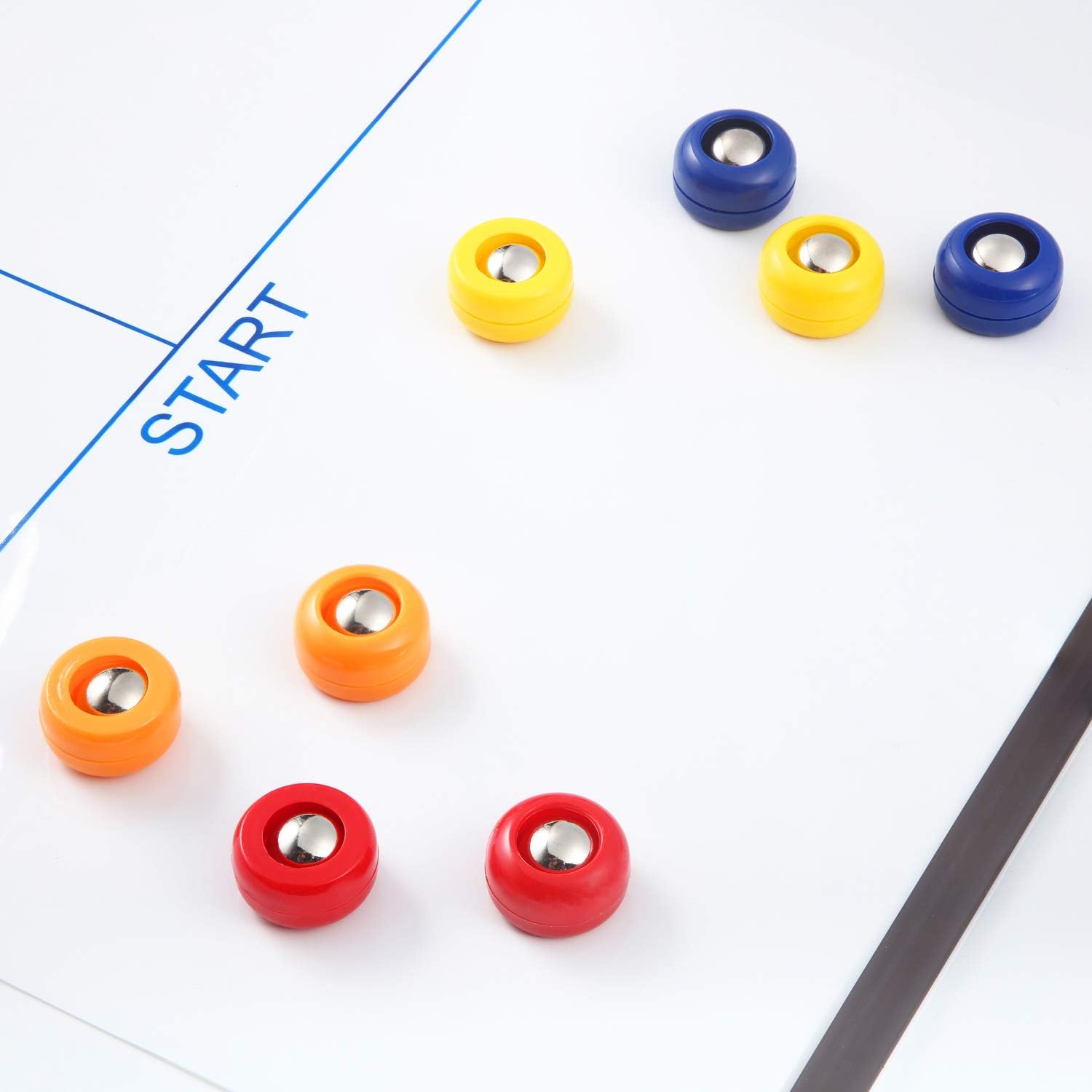 Mini Shuffleboard Replacement Puck Tabletop Equipment Rollers Set Shuffleboard Curling Accessories