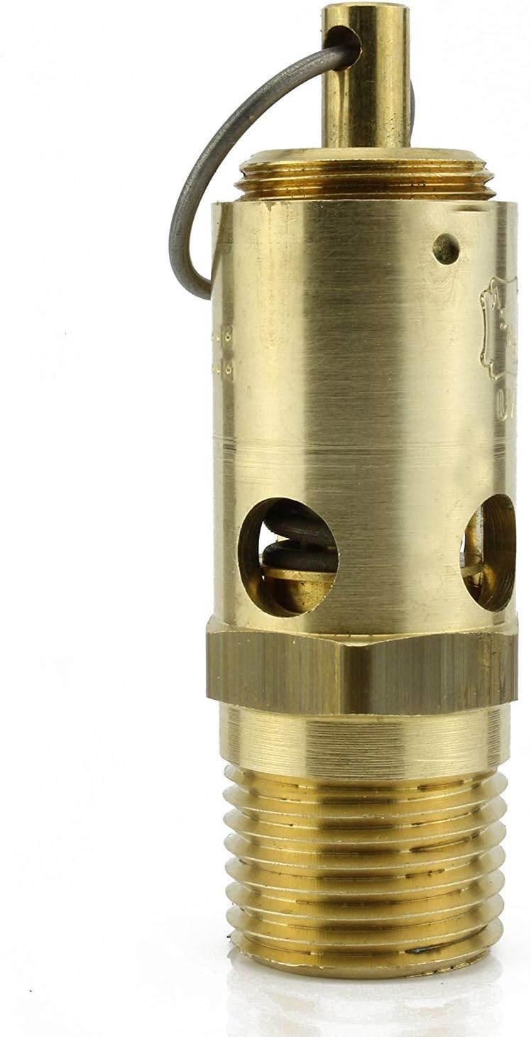 New 1/2" NPT 200 PSI Air Compressor Safety Relief Pressure Valve Tank Pop Off