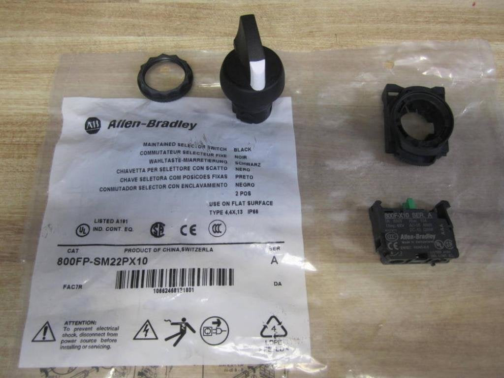 Allen Bradley 800FP-SM22PX10 Selector Switch 800FPSM22PX10