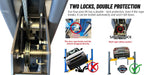 12000 lbs 4.0HP 2 Post Lift, Single Lock Release Two Post Lift Car Lift Auto Lift