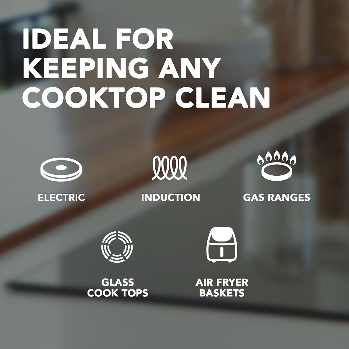Glass & Ceramic Cooktop, Stove Top & Oven Cleaner Kit
