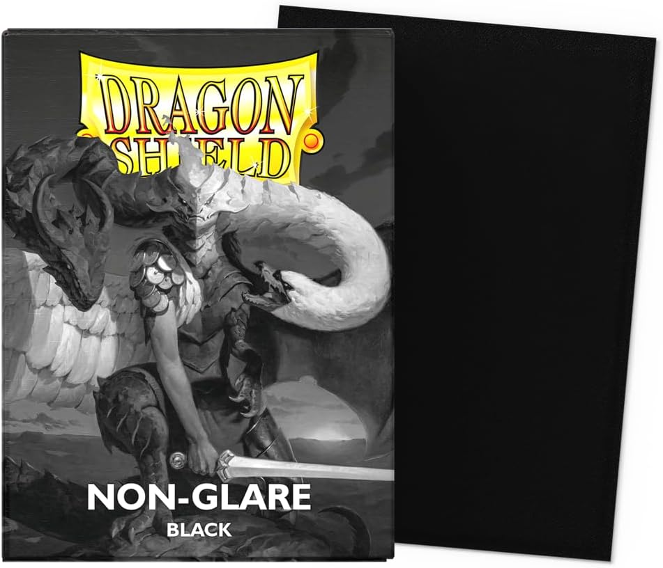 Standard Size Card Matte Sleeves | 100 CT - Non Glare Smooth & Tough Premium TCG Sleeves | Compatible with Pokemon