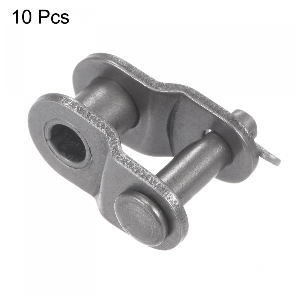 uxcell 10Pcs #35 Chain Offset Half Link Roller, 3/8" Pitch Carbon Steel