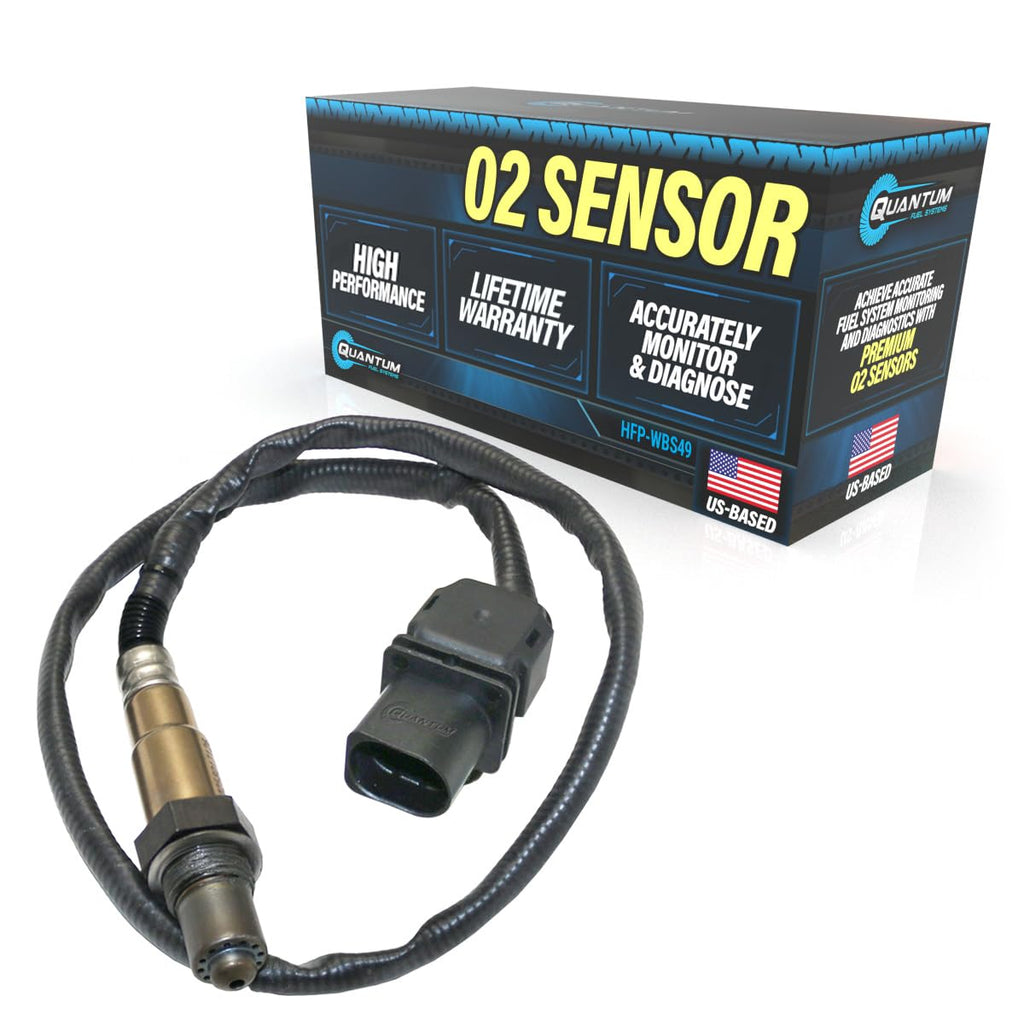 QFS Wideband O2 Oxygen Sensor for GM, AEM, Fast & Autometer
