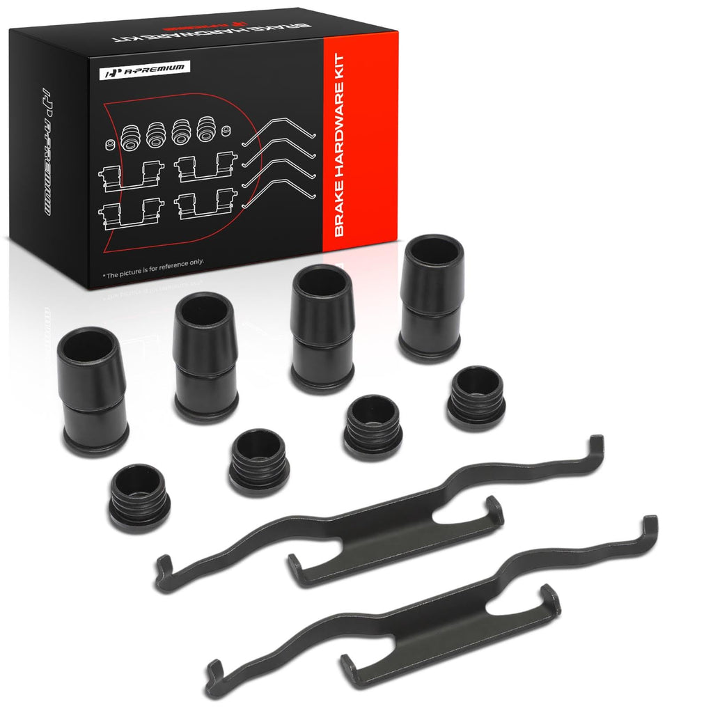 A-Premium Front Disc Brake Hardware Kit Compatible with Ford Models