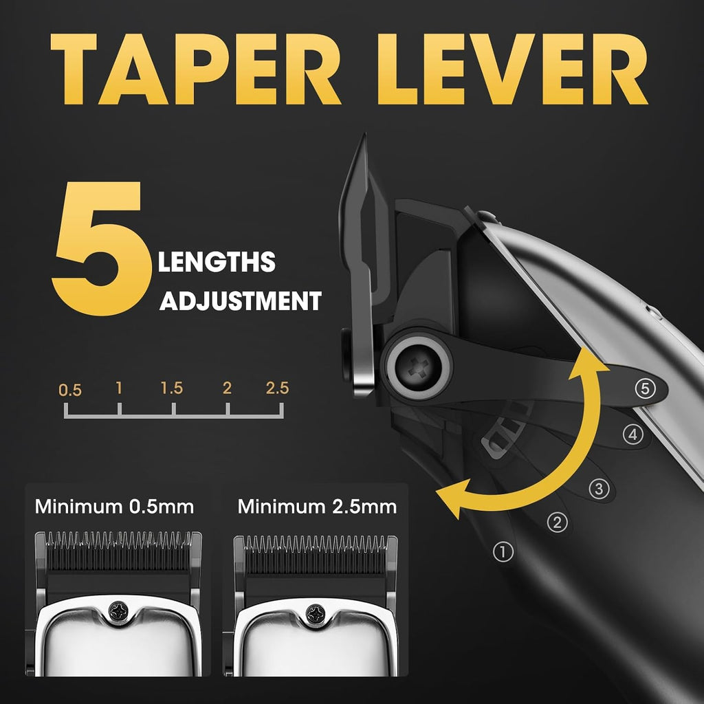 Hair Clippers for Men,4 in 1 Professional Hair Clippers T-Blade Trimmer Electric Foil Shaver Nose Hair Trimmer