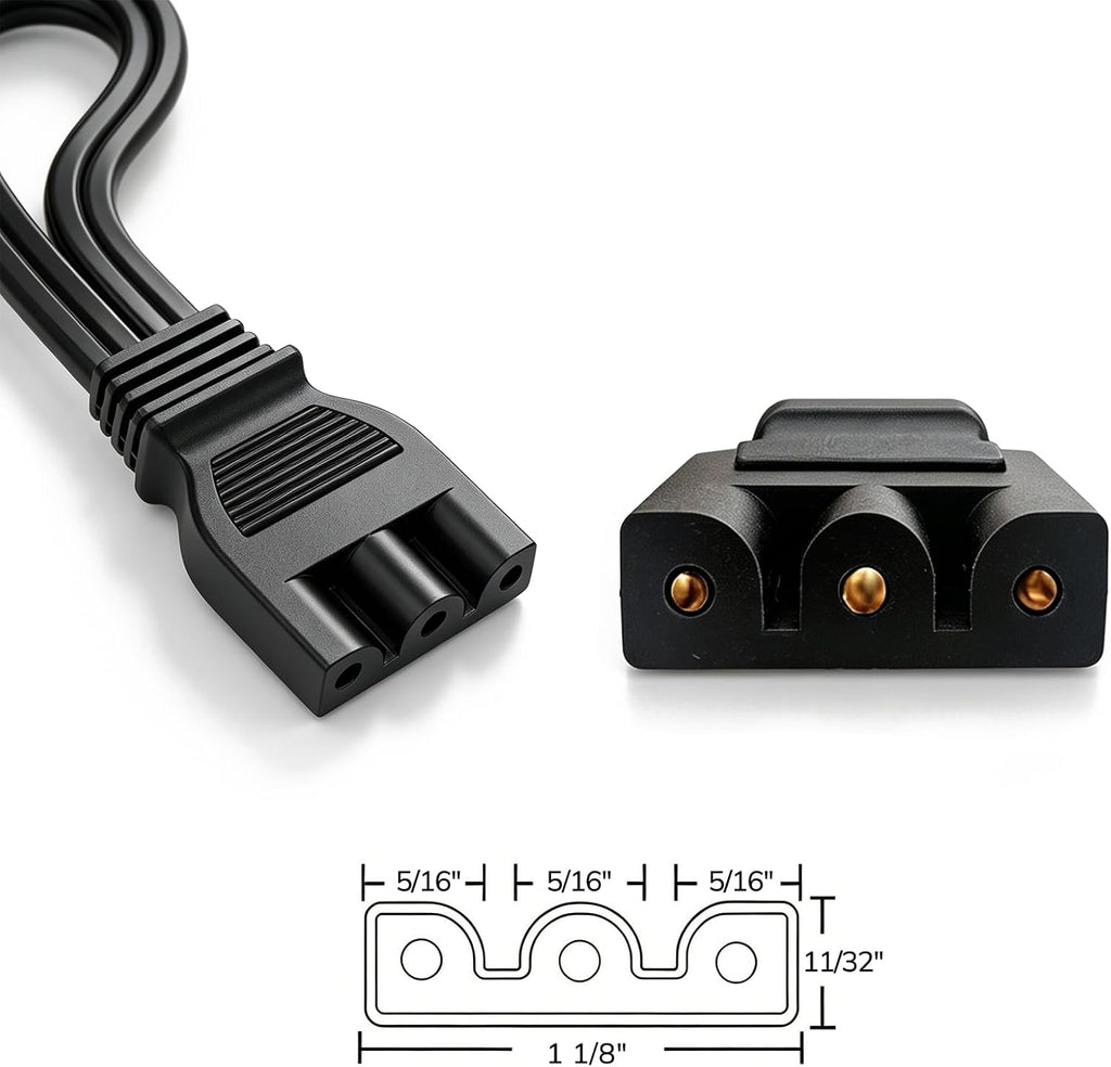 Sewing Machine Pedal and Power Cord for Singer, with Foot Pedal Mat Non Slip, Compatible with Singer #359102-001 2263 4423 e99670 8280 44s 4452 2277 4411 3116 3337 1304 M3220 3342 4432 1120 1507 50t8
