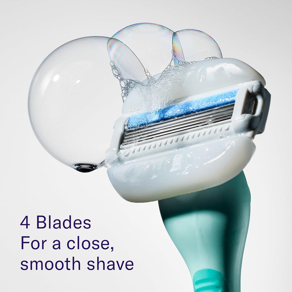 Moisture Plus Razor Blades for Women - 6 Count