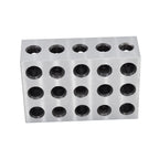 2-4-6 Blocks Matched Pair with 23 Holes Precision Machinist Milling Accuracy 0.0003In (2-Pack)