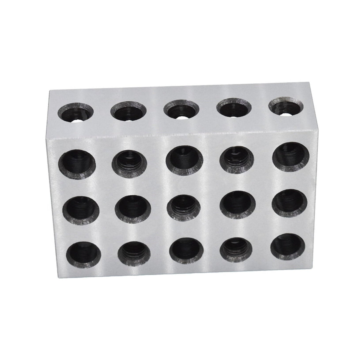 2-4-6 Blocks Matched Pair with 23 Holes Precision Machinist Milling Accuracy 0.0003In (2-Pack)