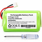 MD-C30B Battery for Liectroux C30B 2D WiFi iHome iHRV2-BLK D071-INR-CH-4S1P