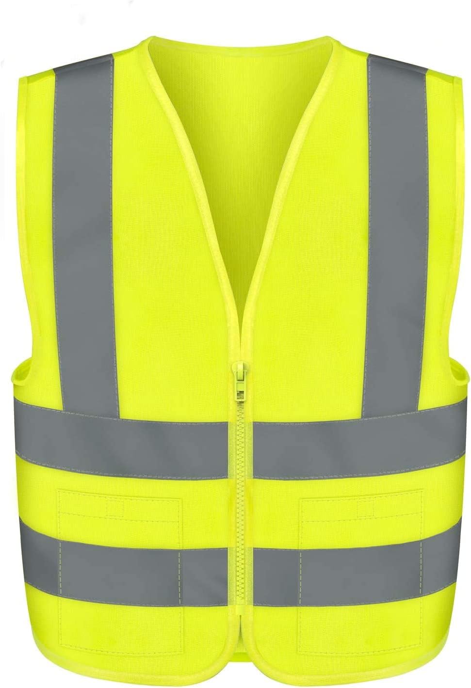 High Visibility Safety Vest ANSI Class 2, 2 Pockets