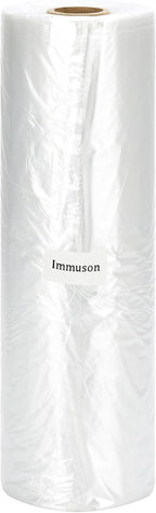 Food Storage Bag, 12 x 20 Plastic Produce Bag on a Roll, 2 Rolls Fruits, Vegetable, Bread, Food Storage Clear Bag
