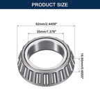 2 Pack LM78349 Tapered Roller Bearing Cone and Cup Set