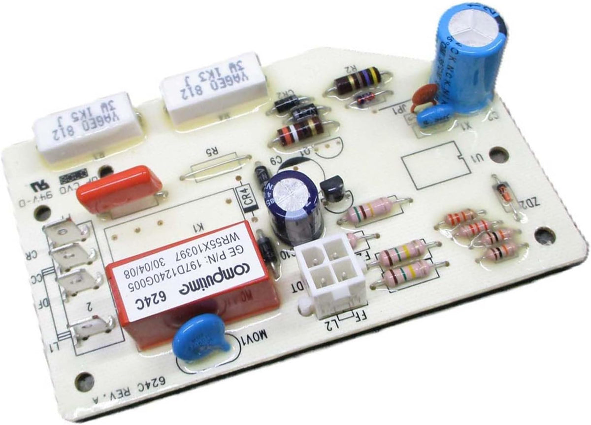 Upgraded 197D1240G018 OEM P/N WR55X21623 Refrigerator Defrost Control Module Board WR55X10397 WR55X10744 WR55X10900 WR55X11211 WR55X21128