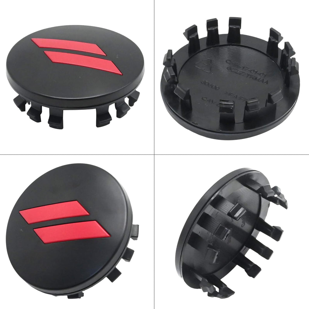4Pcs 6CZ27RM8AA 63mm 2.5" Wheel Center Cap Covers, Replacement for Dodge Charger, Challenger, Durango Replace